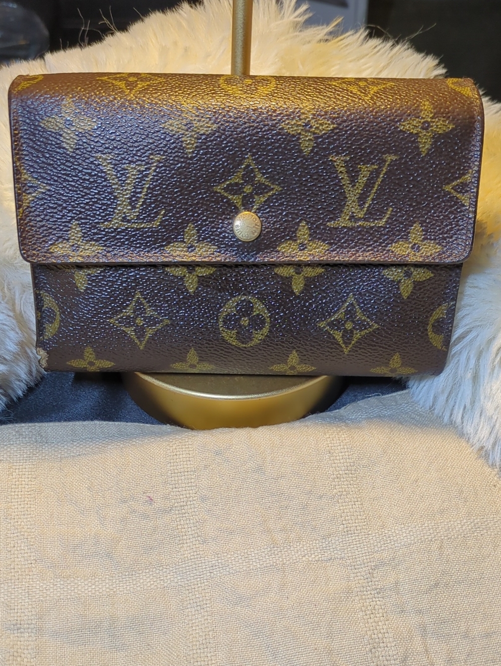 Authentic Vintage Louis Vuitton Monogram Porte Tresor International Wallet $150
